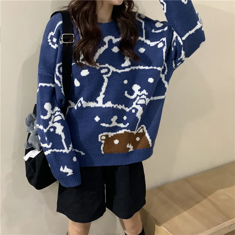 "BEAR" SWEATER N011302