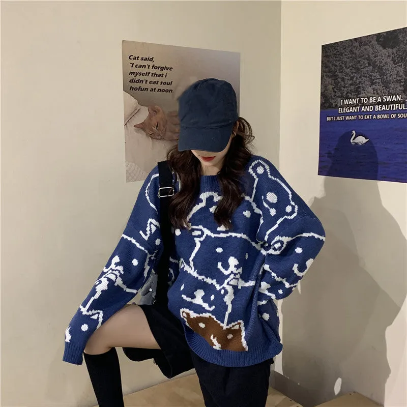 "BEAR" SWEATER N011302