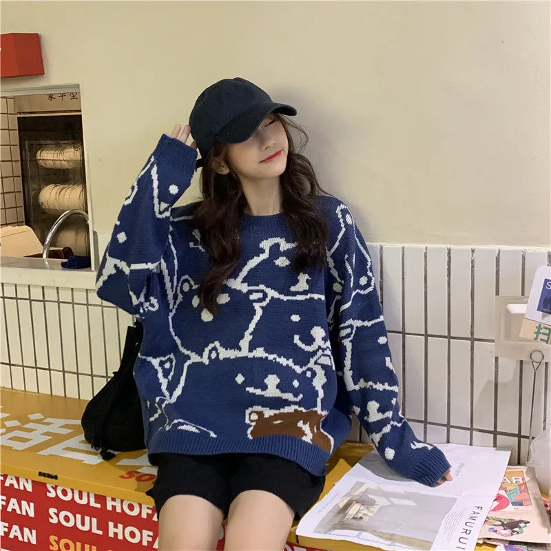 "BEAR" SWEATER N011302