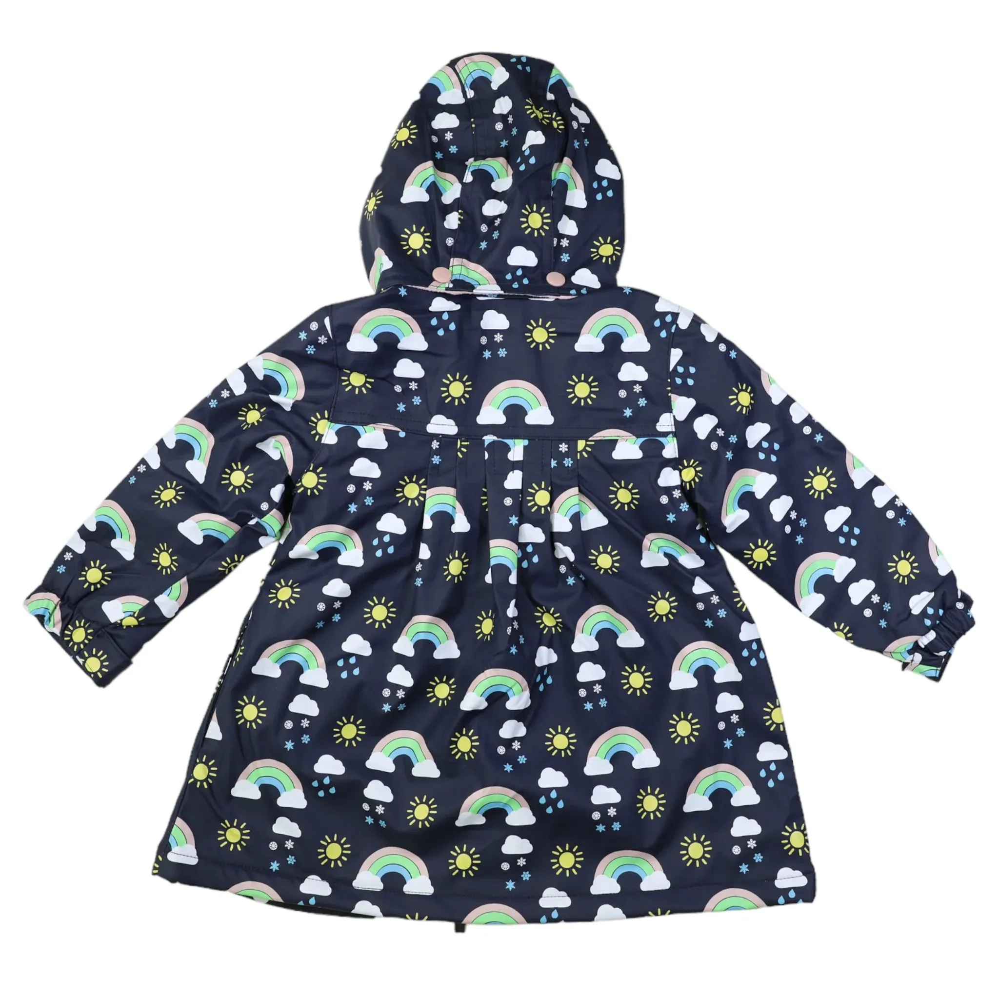 Raincoat - Sunshine & Rainbows Peacoat