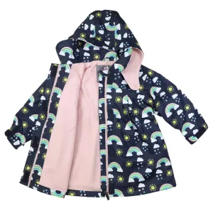 Raincoat - Sunshine & Rainbows Peacoat