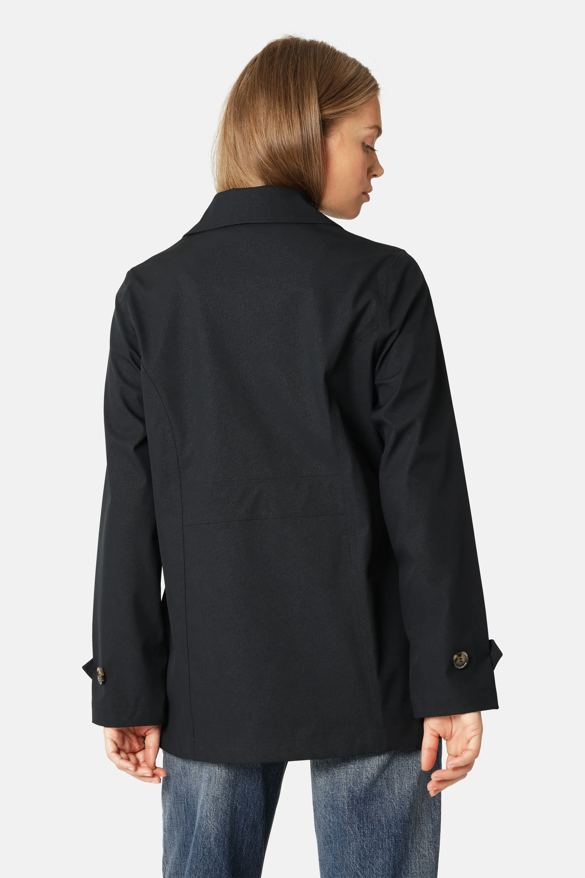 Regn Peacoat - Dark Indigo