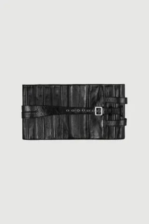 Riff belt - Leather - Black