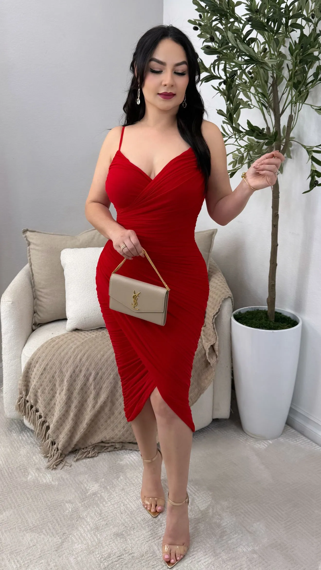 RIVERA RED DRESS