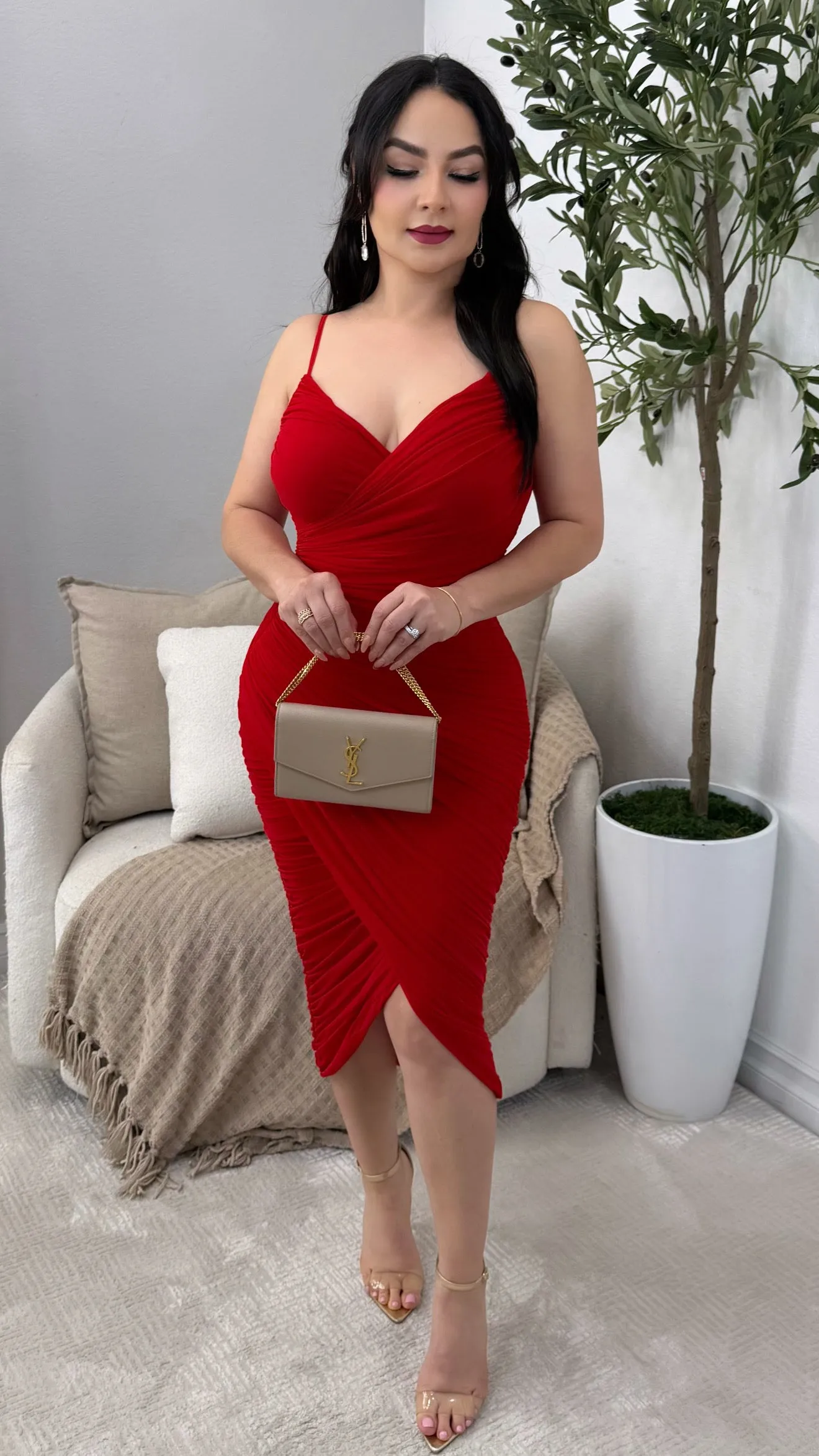 RIVERA RED DRESS