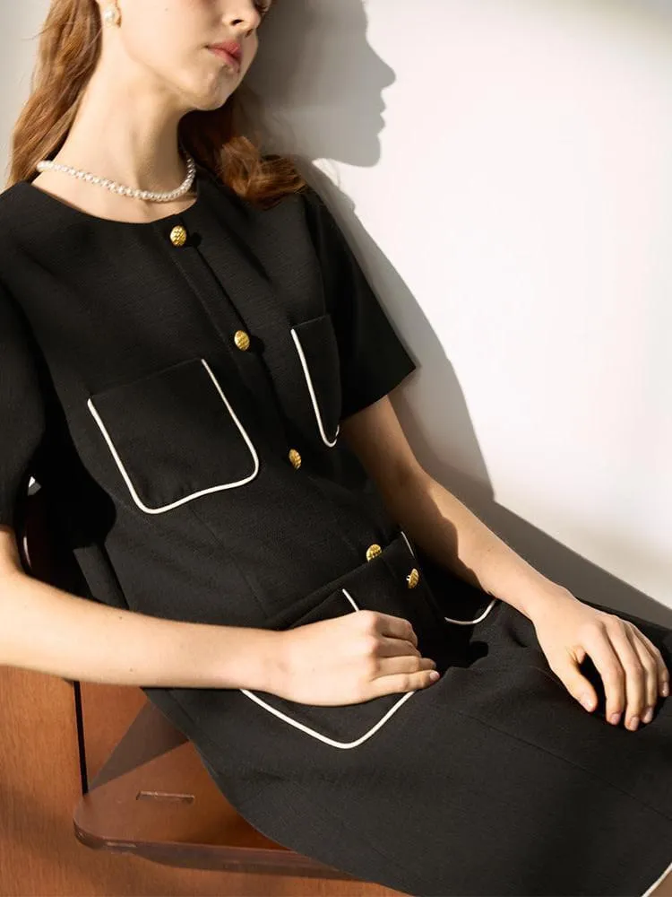 Robe Droite Courte - Florine