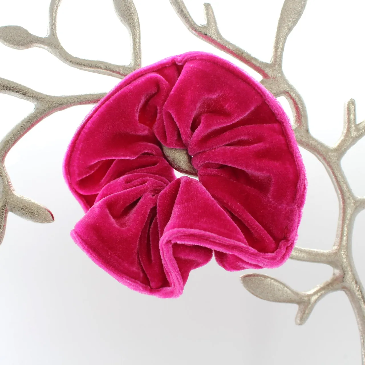 Rouge Scrunchies