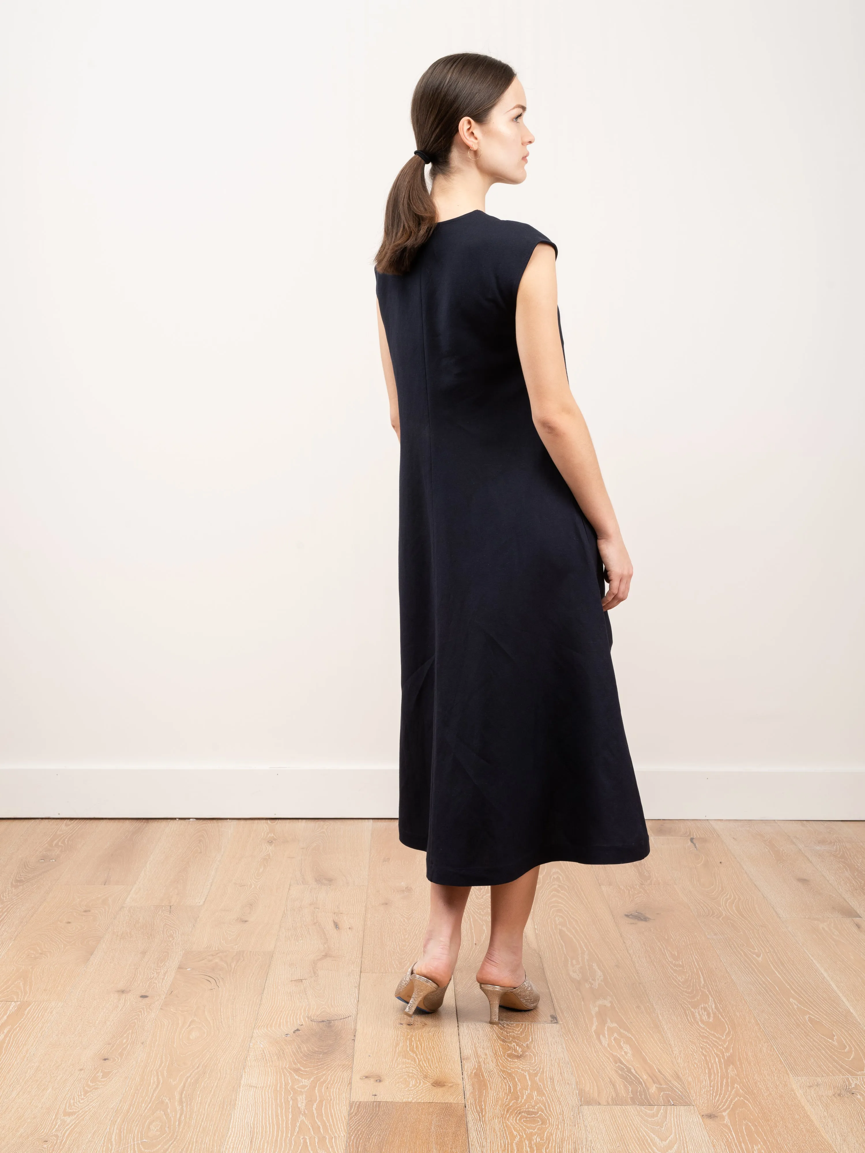 ruched front dress
