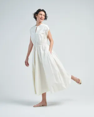 ruched waist dress