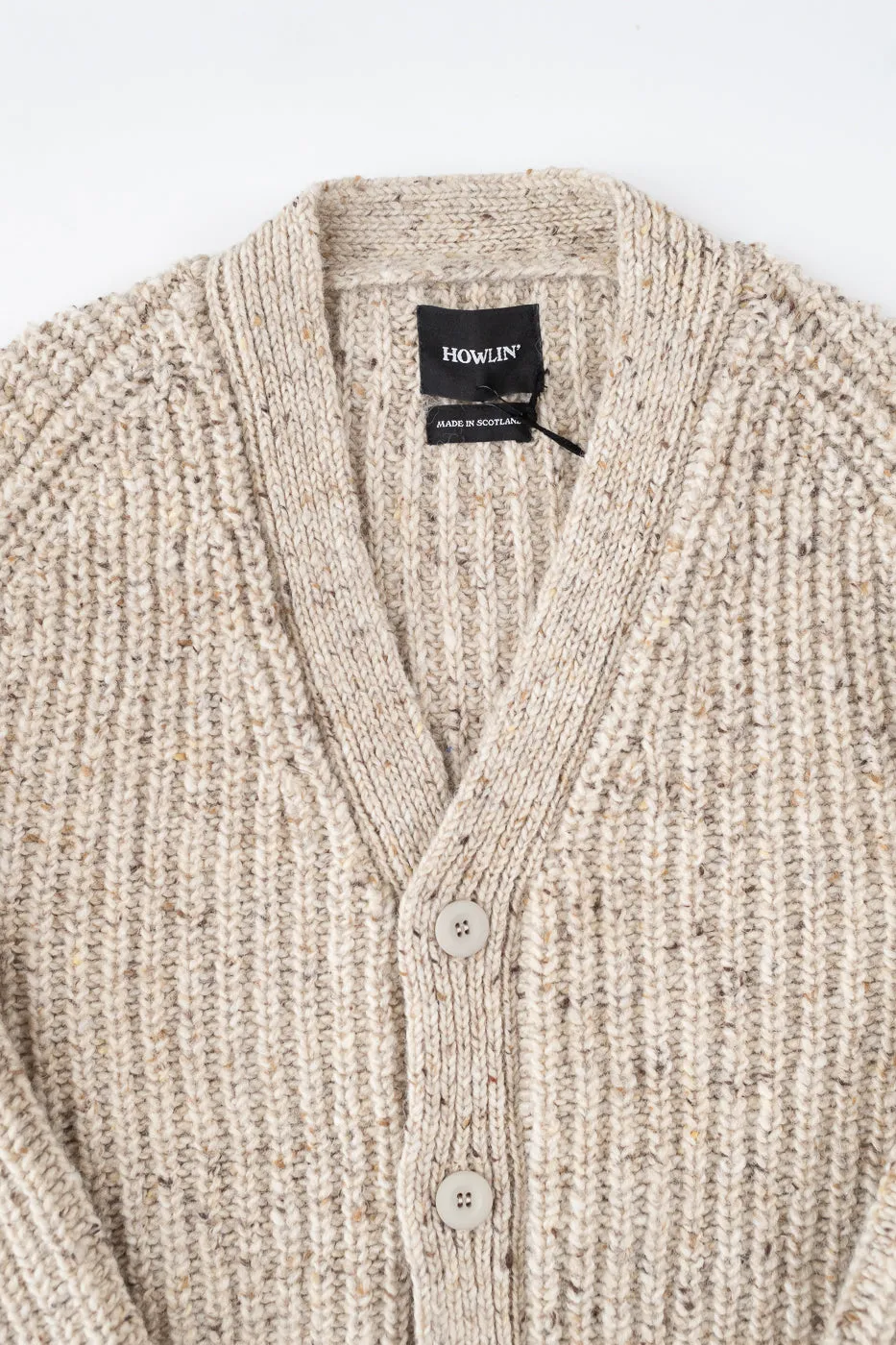 Safety Knit Cardigan - Biscuit