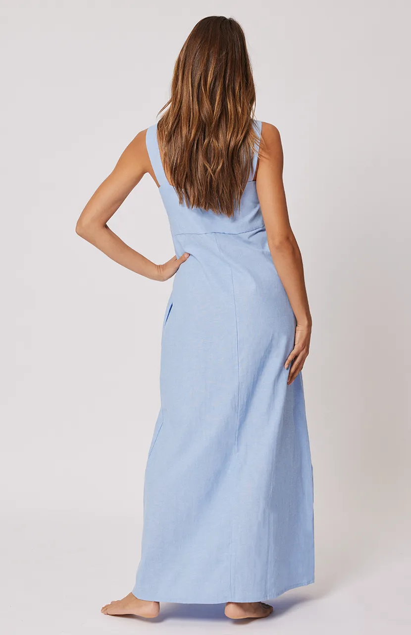SARA DRESS || BLUE CHAMBRAY