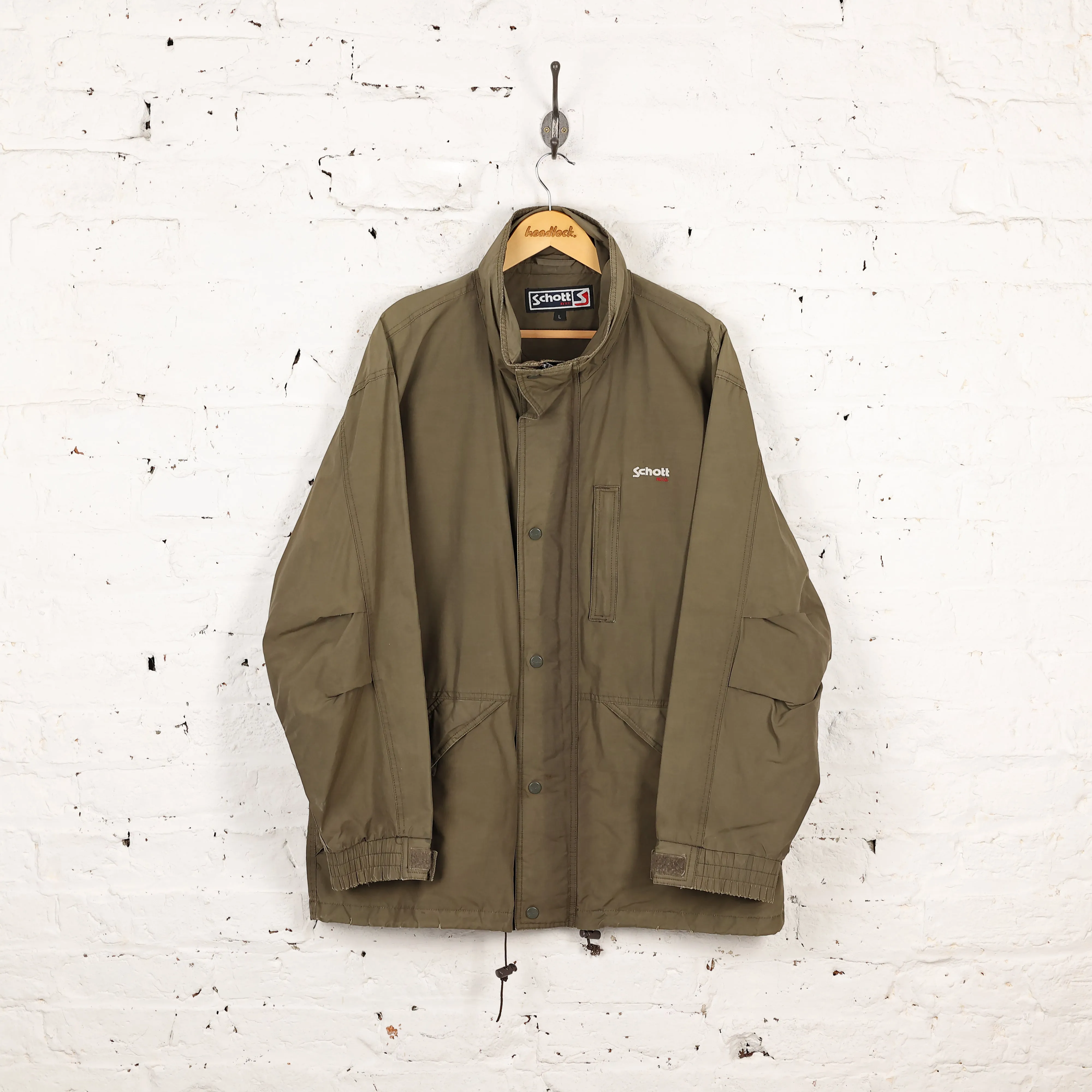 Schott Nyc 90s Jacket - Green - L