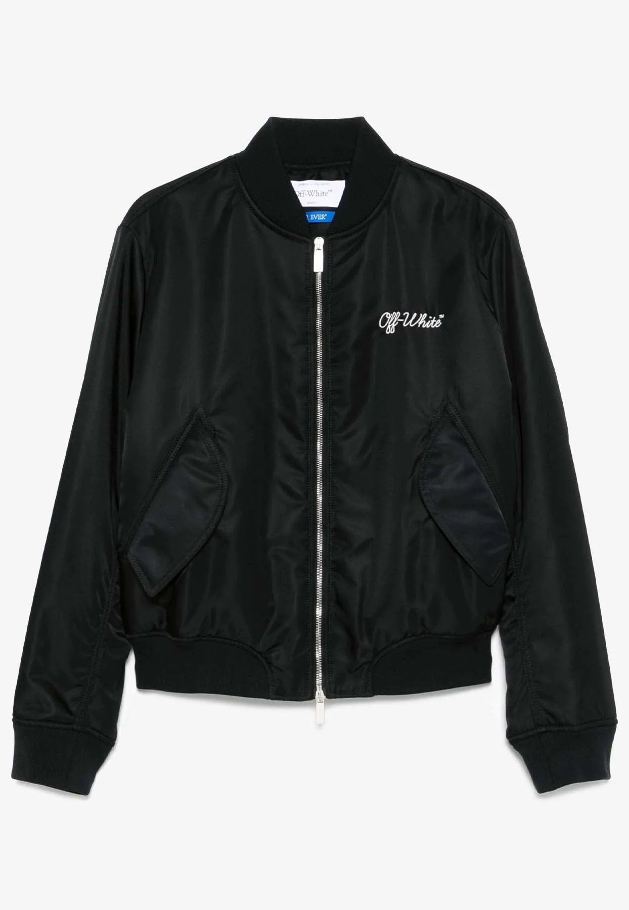 Script NYL Logo Embroidered Bomber Jacket