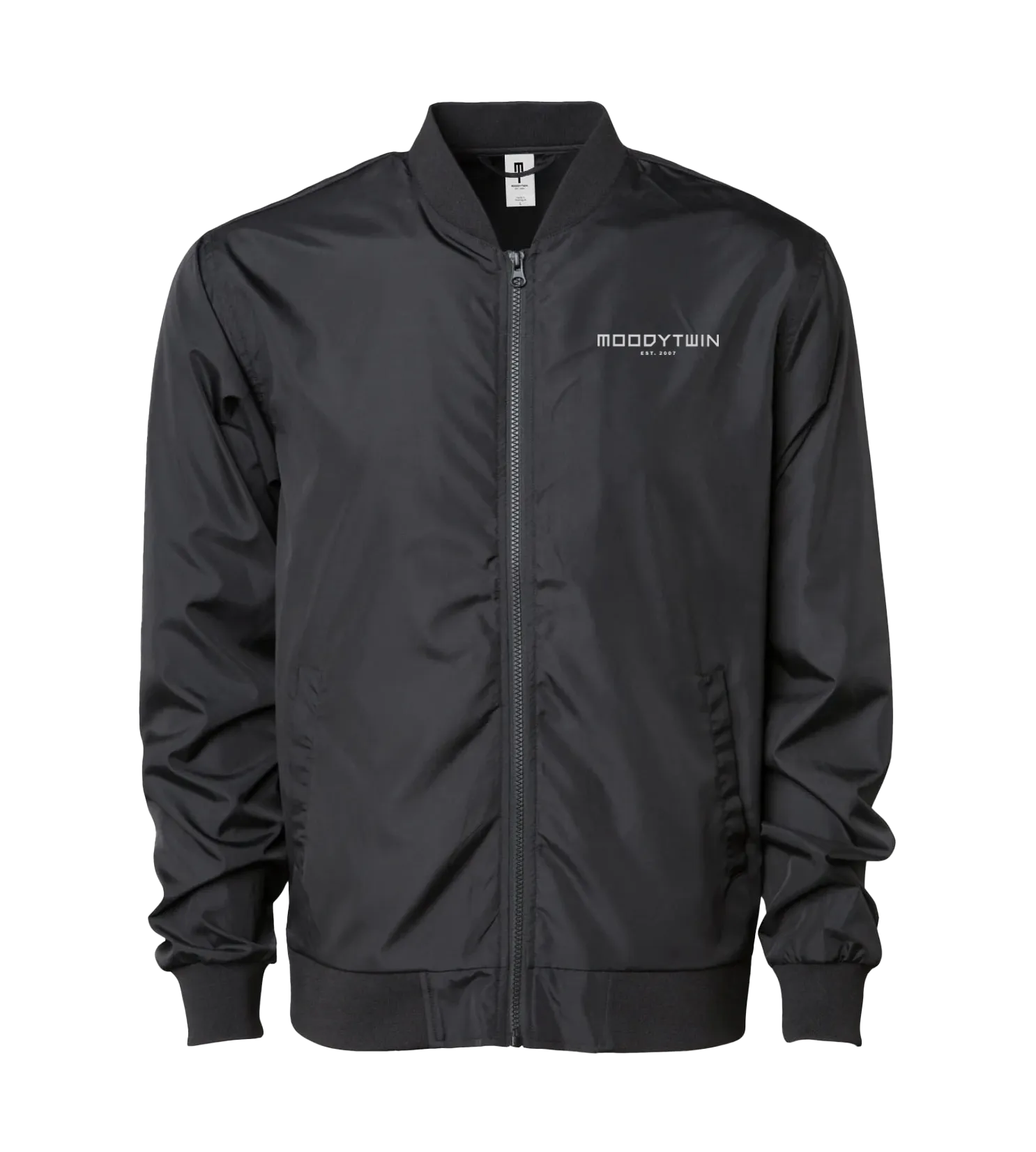 Signature Lightweight Bomber Jacket (Black)