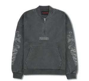 Skull Spiral Quarter Zip