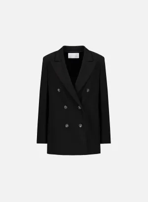 slouchy peacoat techno viscose