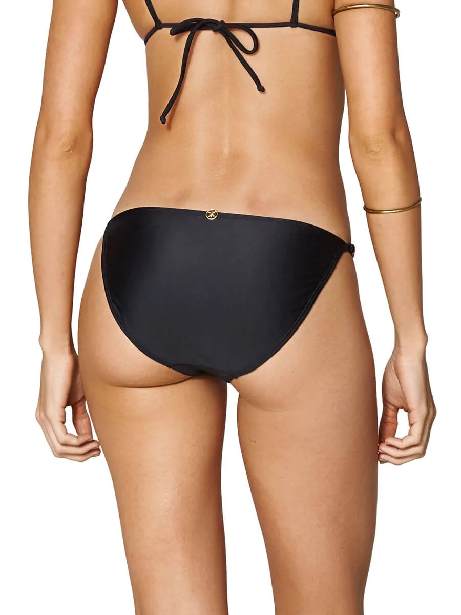 Solid Elis Detail Full Bottom Black