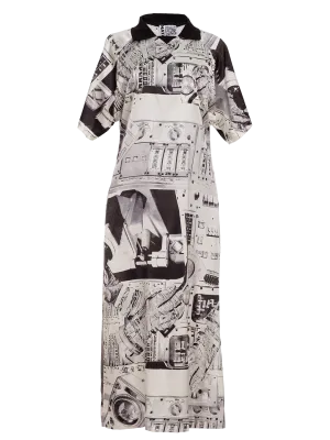 SPACESHIP FOOTBALLER DRESS