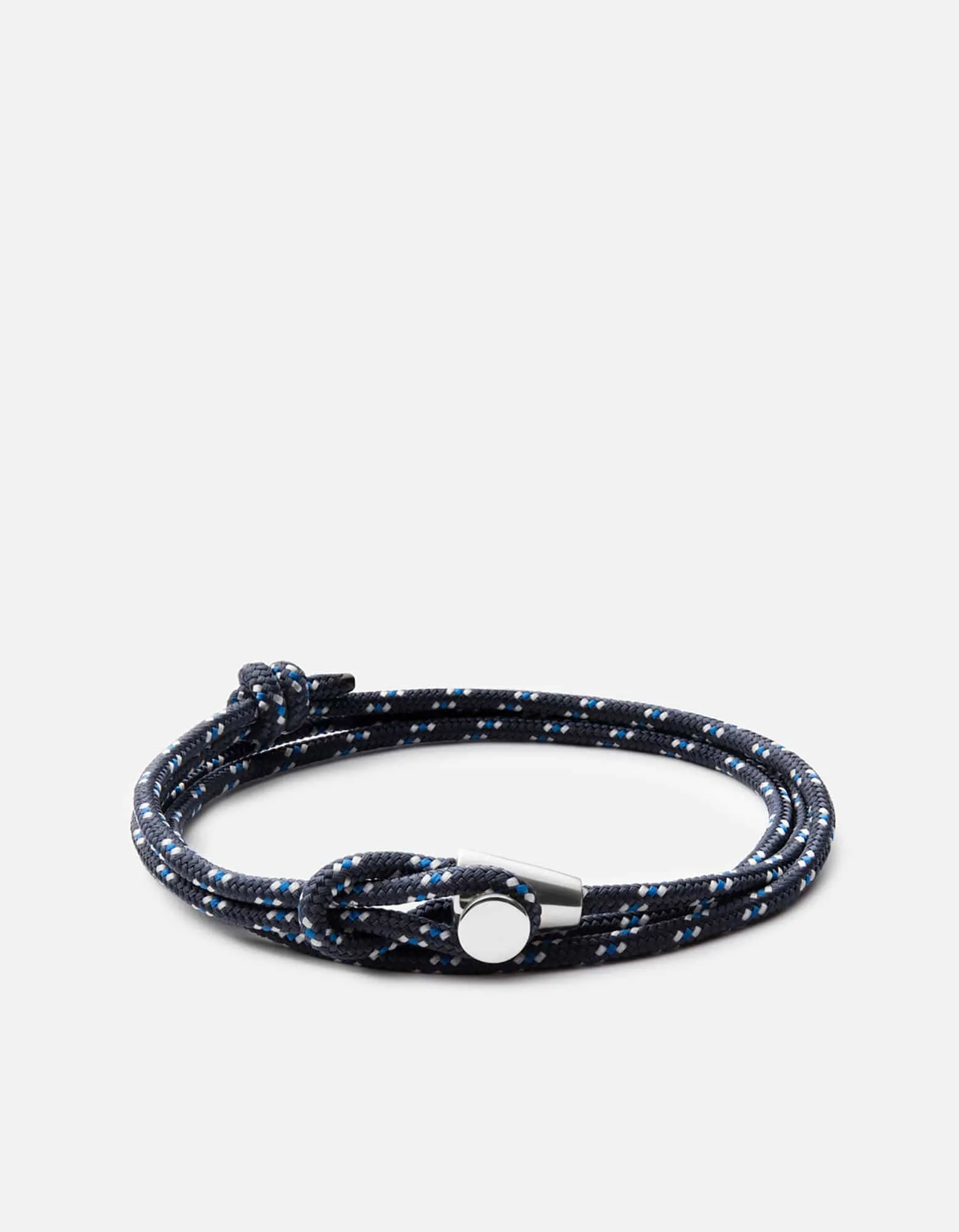 Splice Rope Wrap Bracelet, Sterling Silver