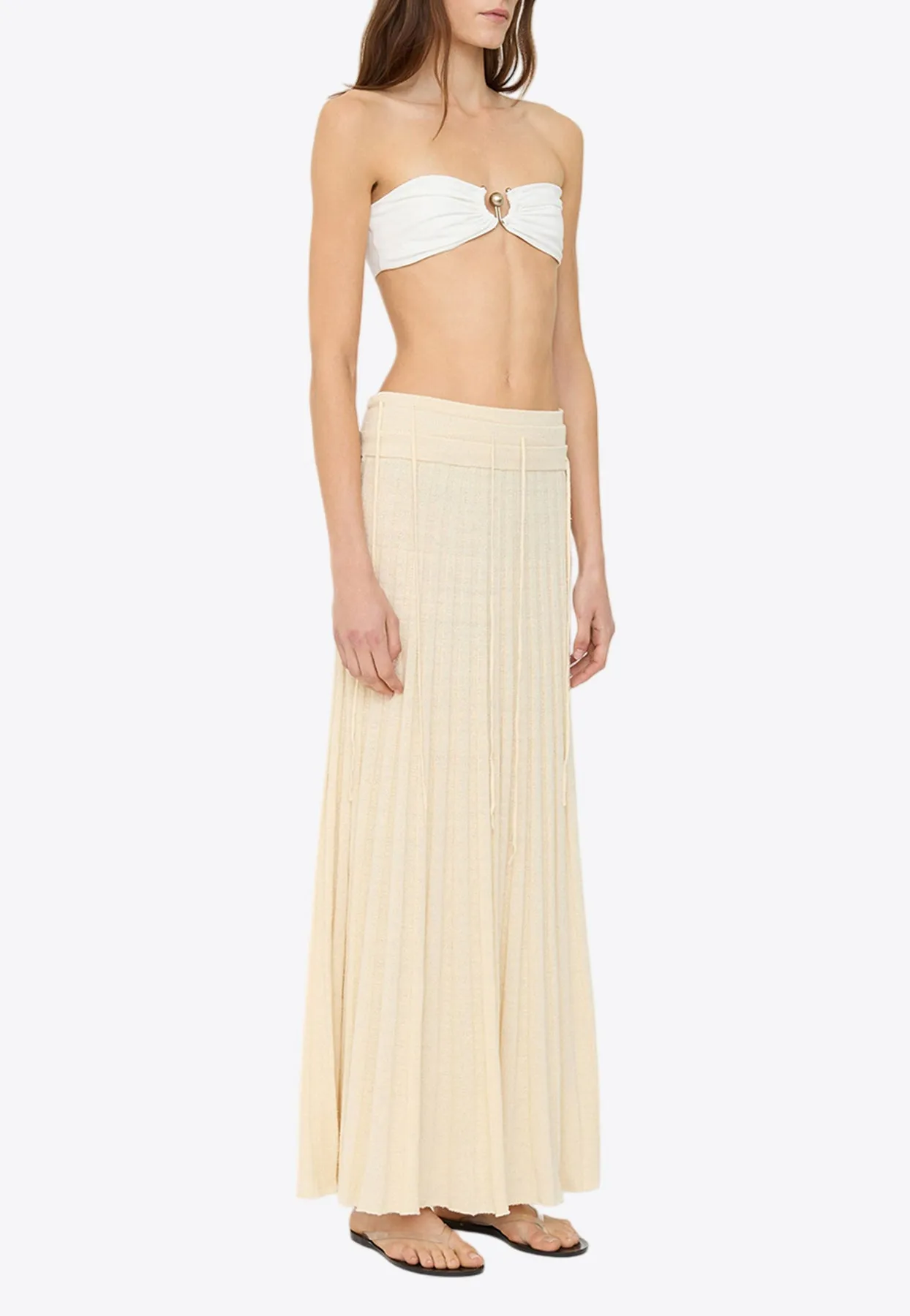 Straccio Knitted Maxi Skirt