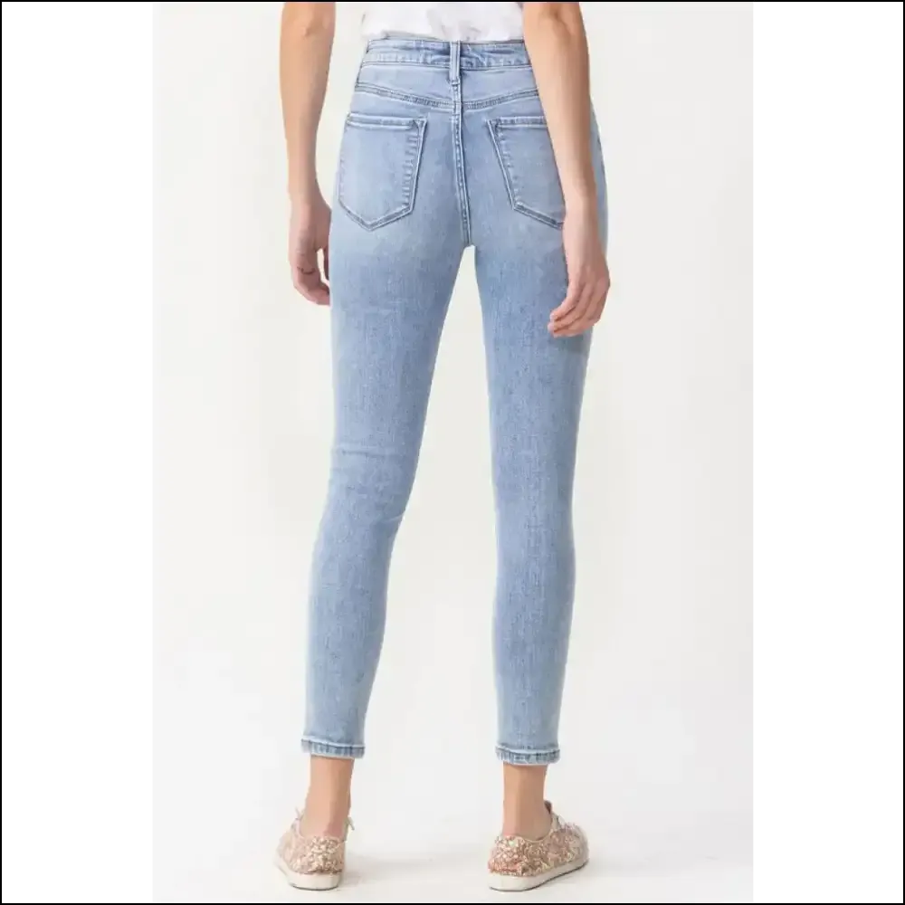 Talia High Rise Crop Skinny Jeans: your New Best Friends – no Commitment Needed! 😂