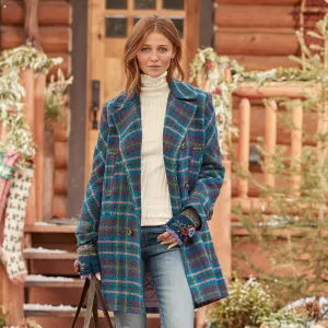 Tea & Toast Plaid Coat