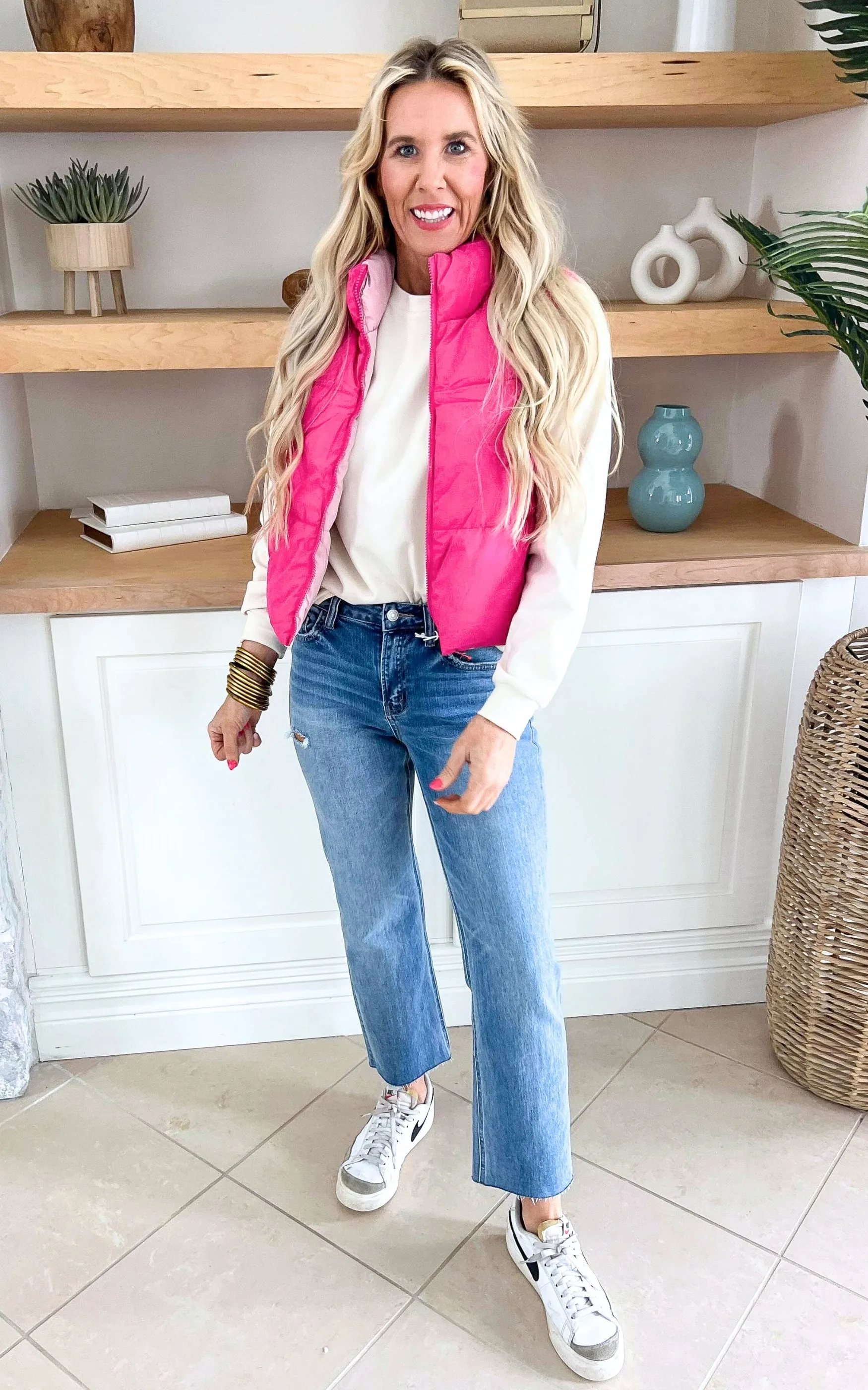 The Adele High Rise Straight Denim Jeans | Flying Monkey by Vervet** - Final Sale