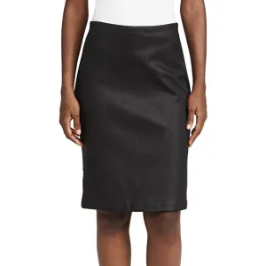 Theory Women's Rib Combo Skirt, Black, S