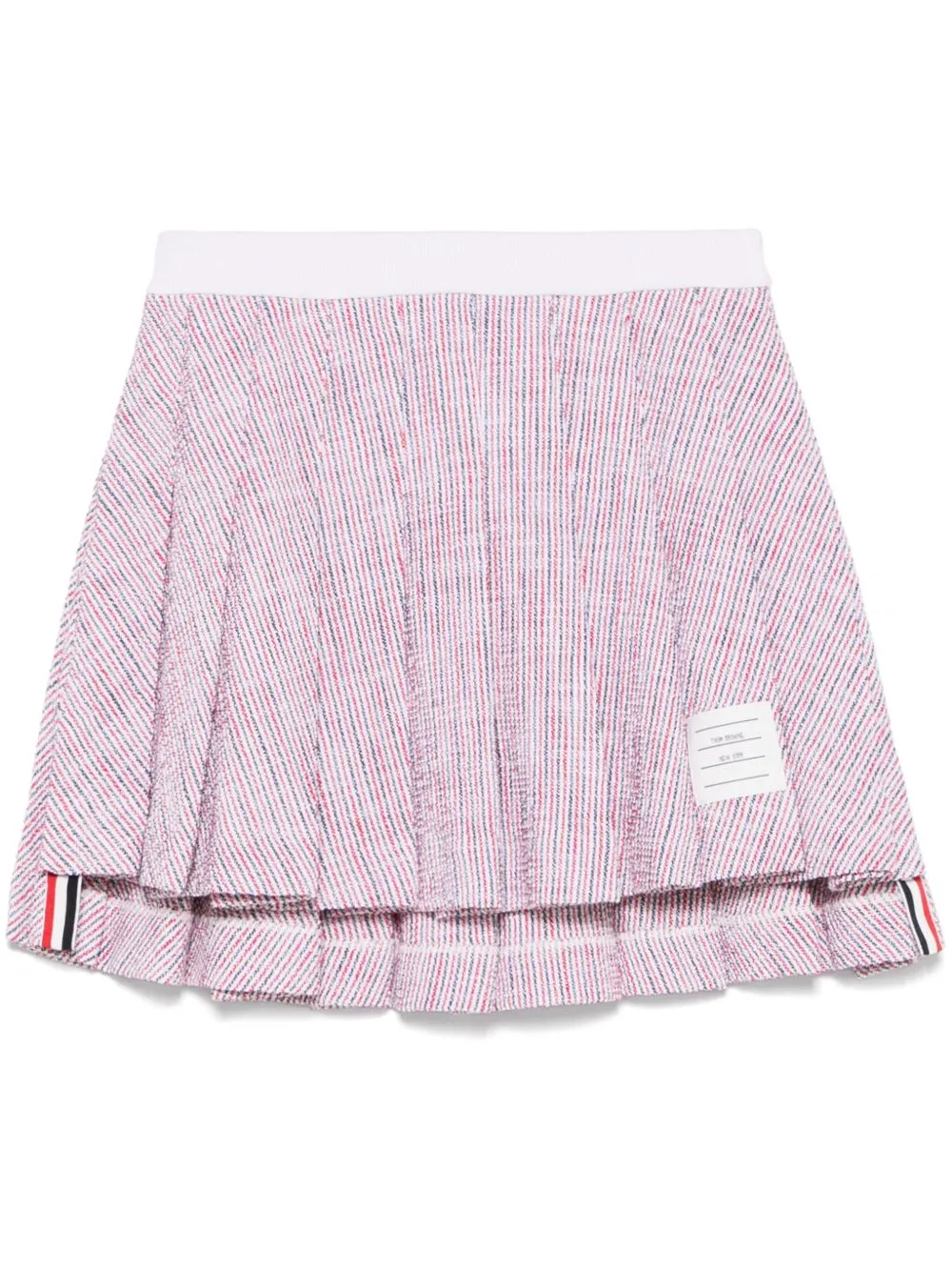 Thom Browne Mini Skirt In Tweed