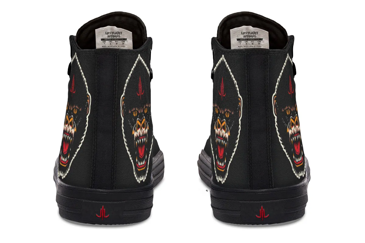 Traditional Gorilla High Tops
