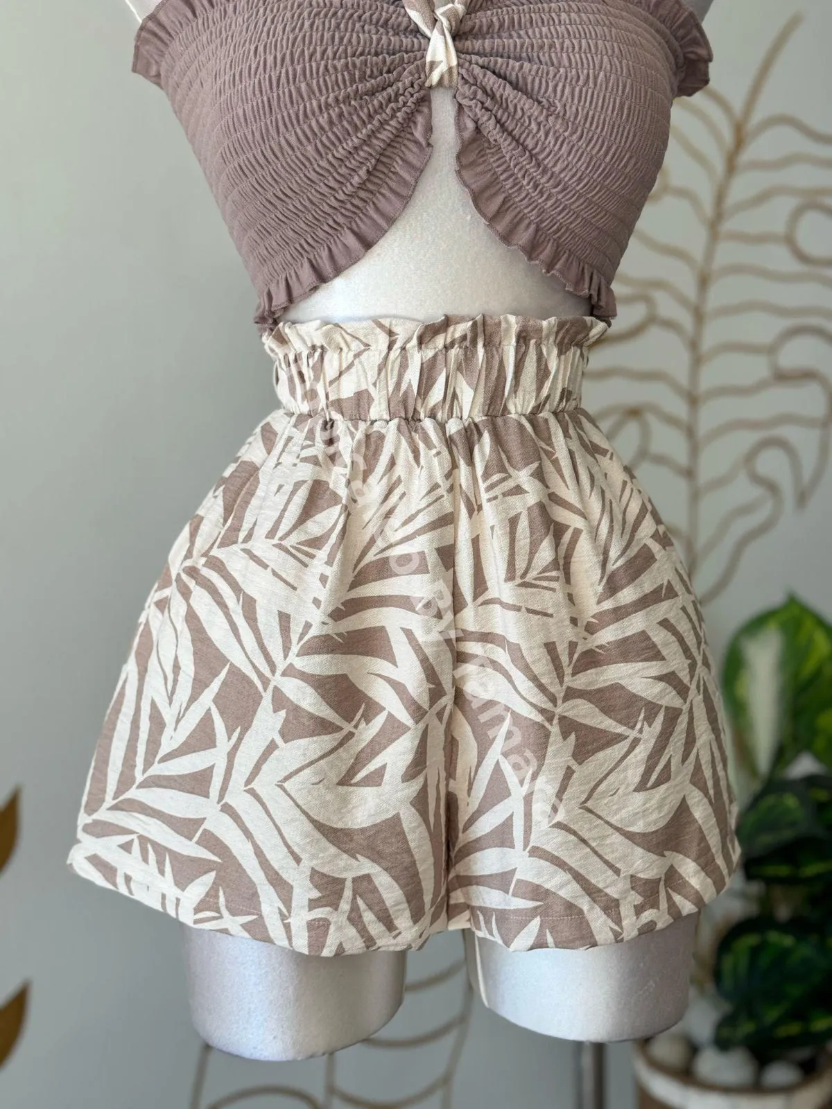 Tropical Palm Shorts
