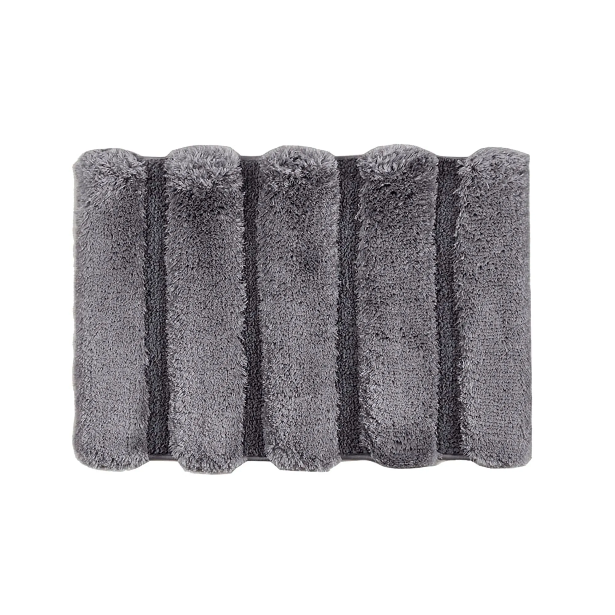 Tufted Pearl Channel Rug Grey