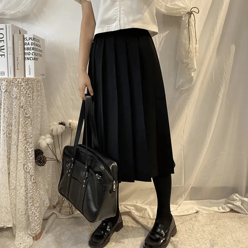 Uniform Pleated Skirt