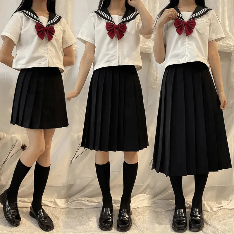 Uniform Pleated Skirt