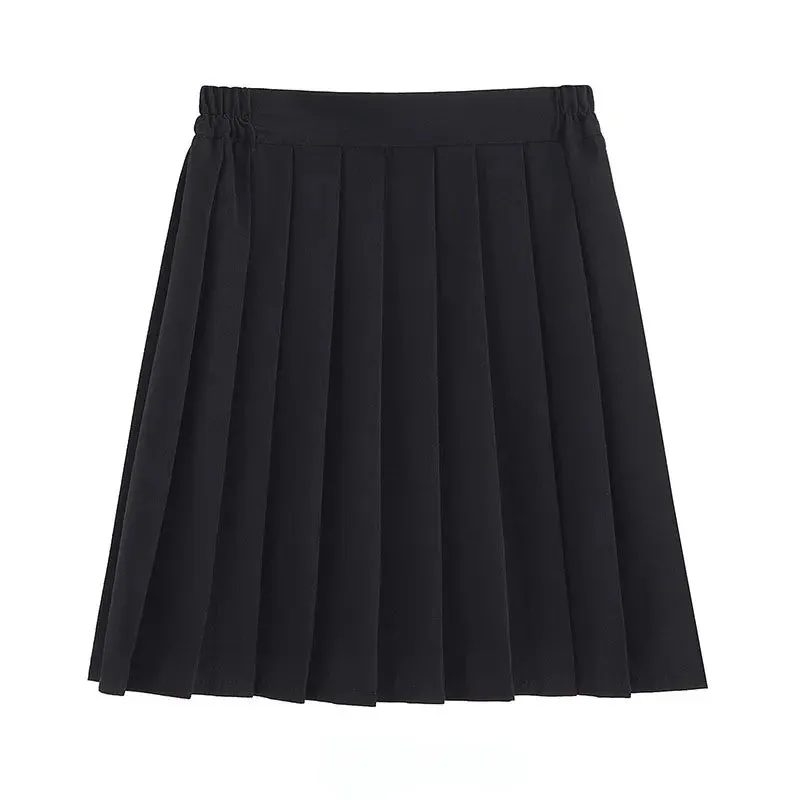 Uniform Pleated Skirt