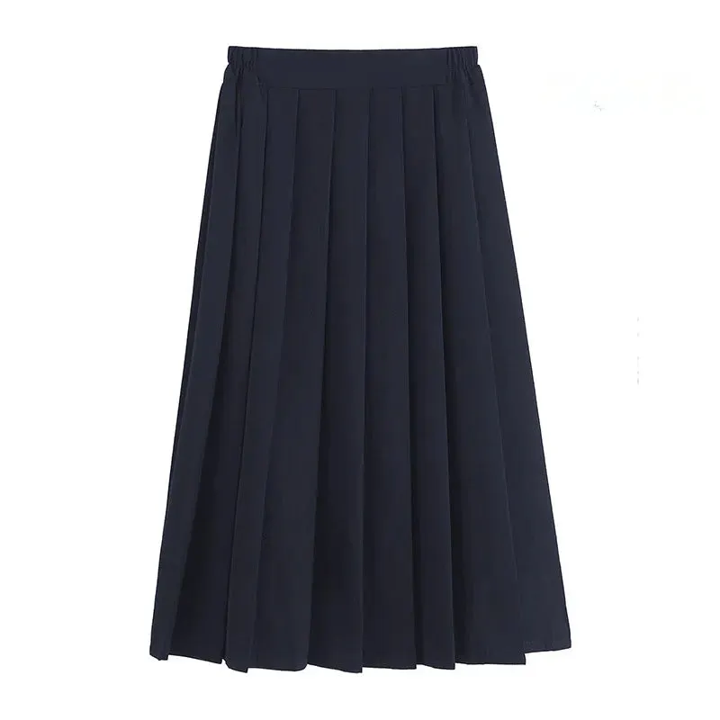 Uniform Pleated Skirt
