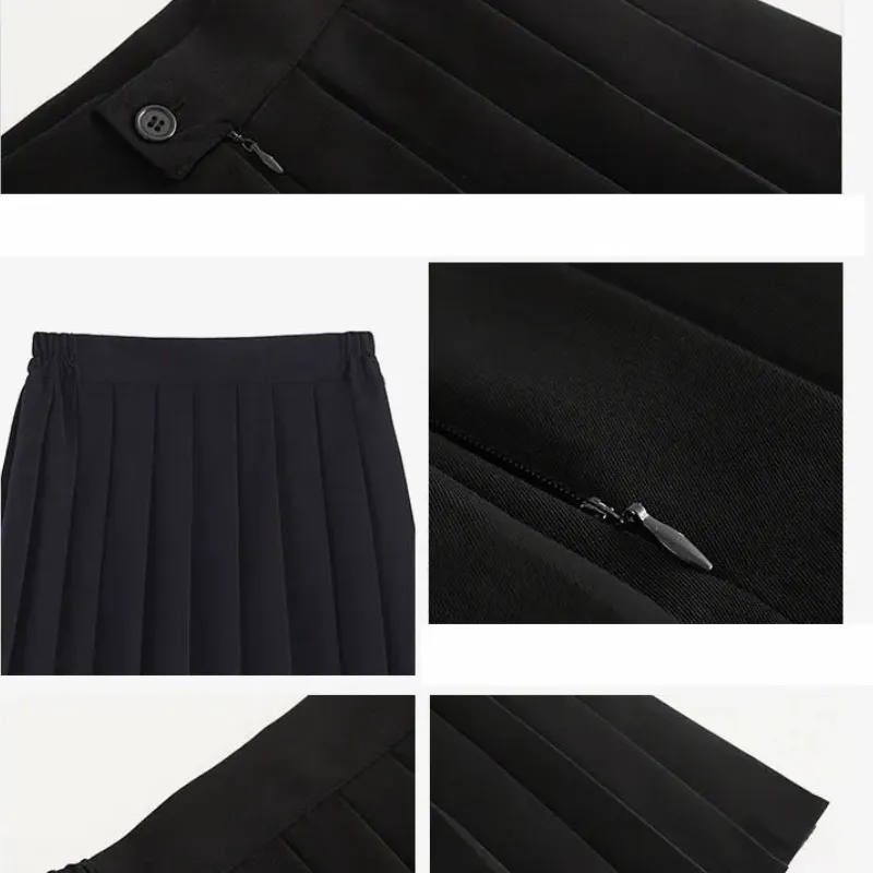 Uniform Pleated Skirt