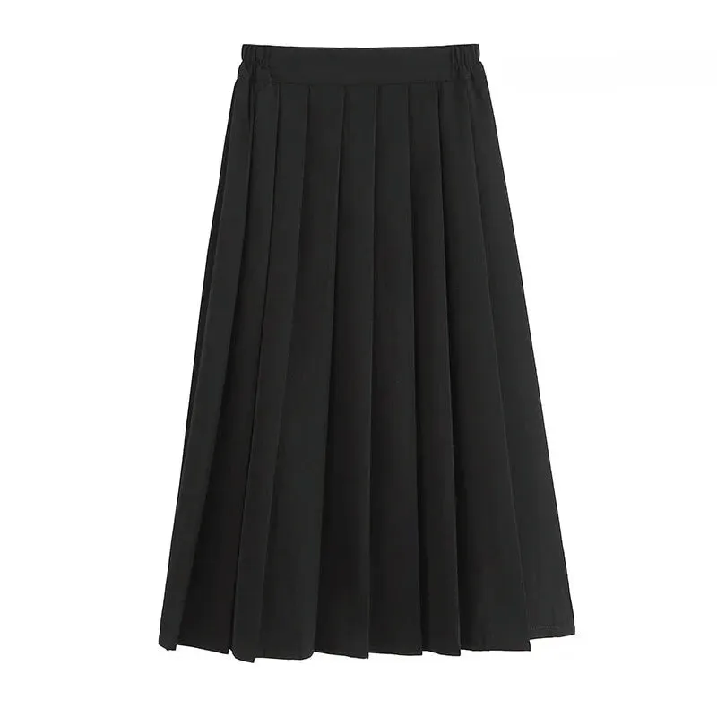 Uniform Pleated Skirt