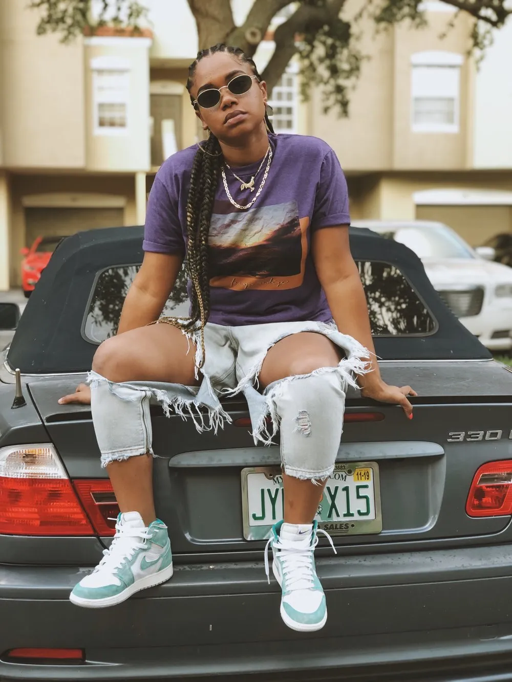 Unisex Purple Sunset