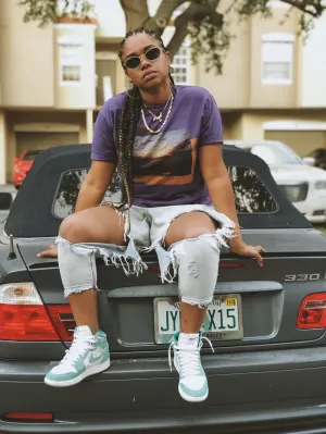 Unisex Purple Sunset