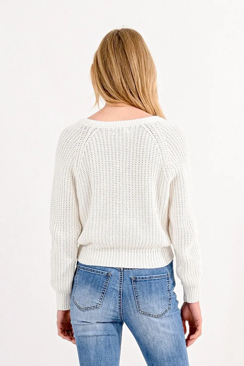 V-NECK JUMPER