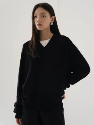 V-Neck Luxe Sweater