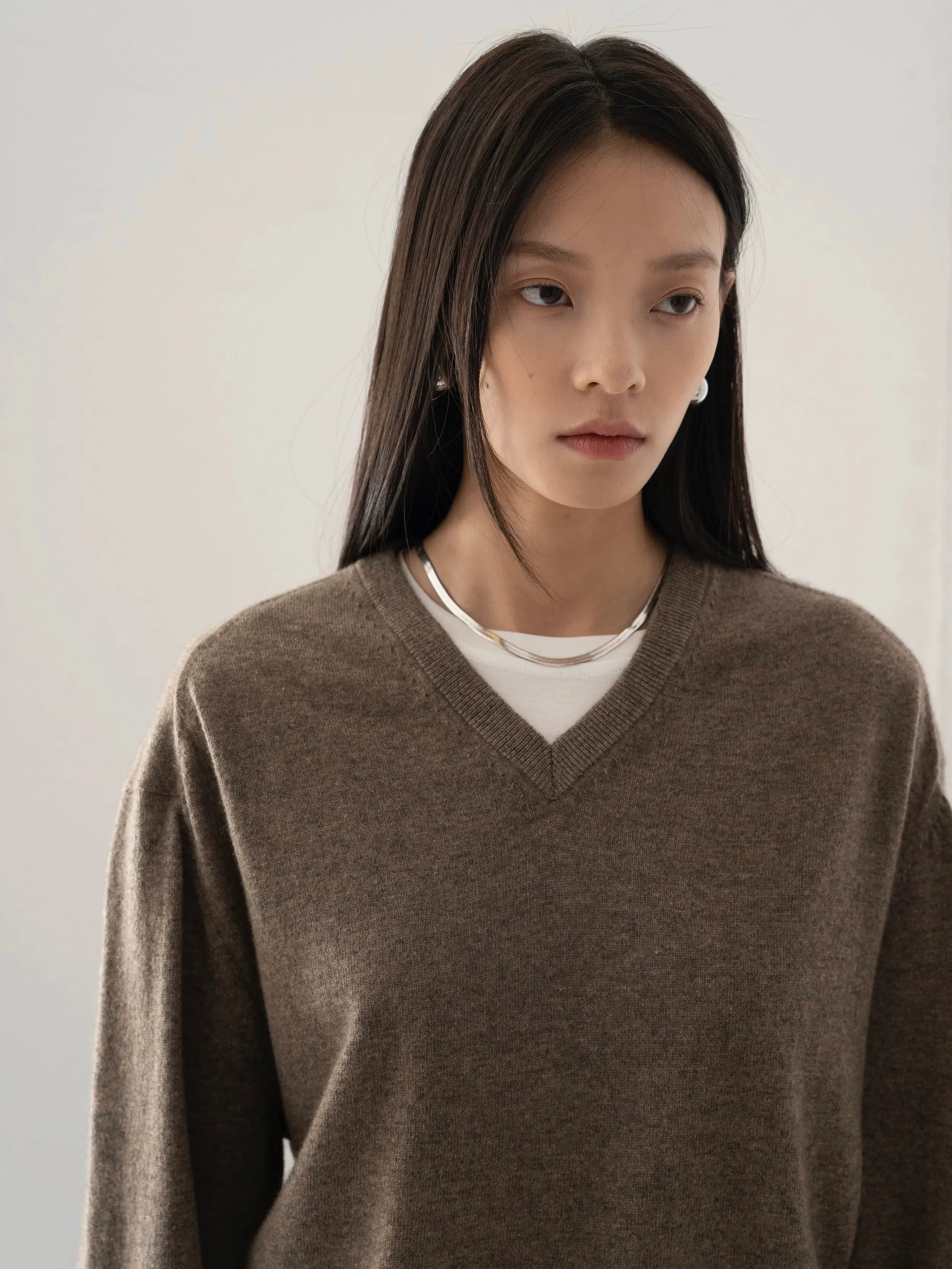 V-Neck Luxe Sweater