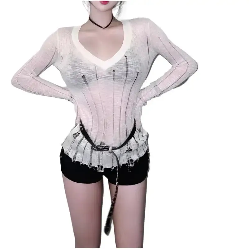V-Neck Sweater Women
