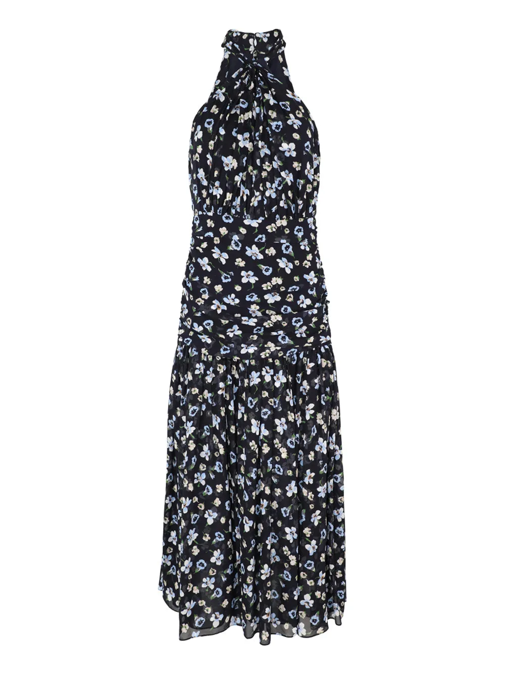 Veronica Beard Brock Dress in Navy Multi