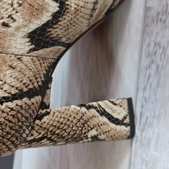 Vince Camuto Ambie Leather Snake Boot