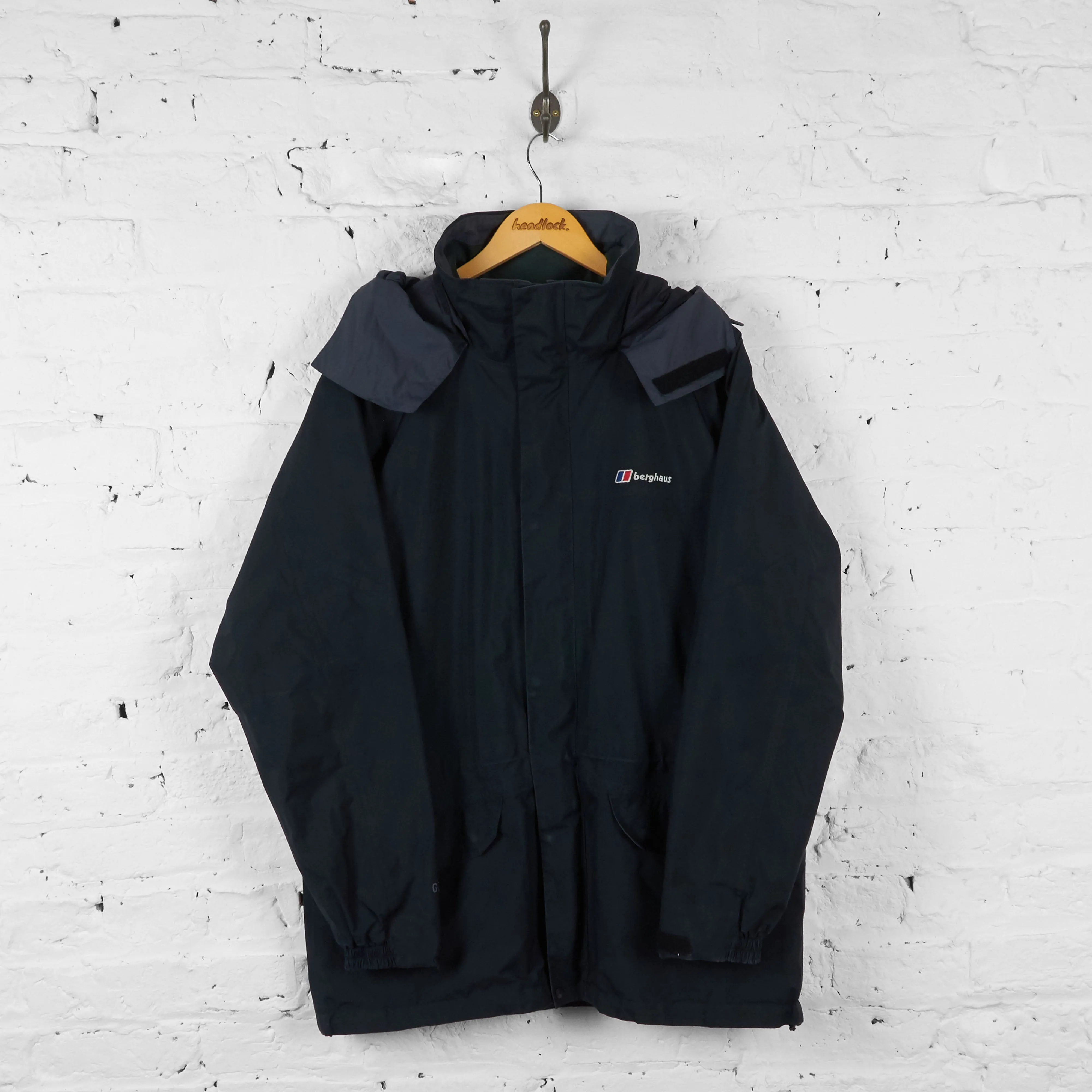 Vintage Berghaus Gore-Tex Jacket - Black - L