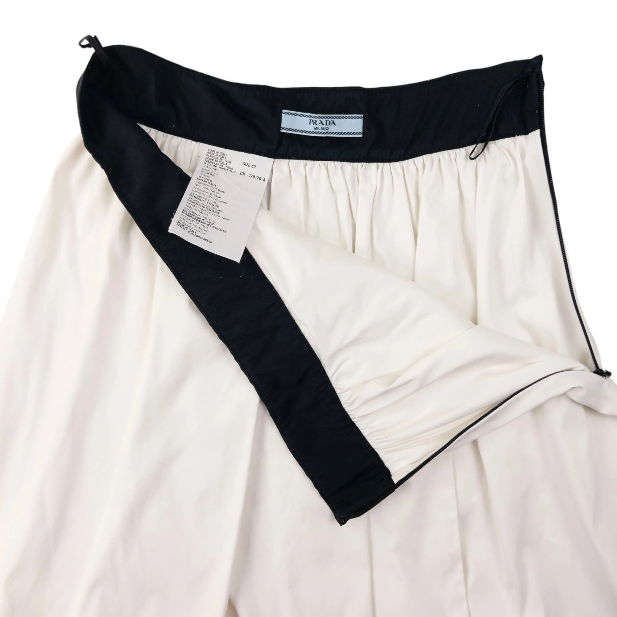 Vintage Prada Pleated Skirt Size Womens Size W27