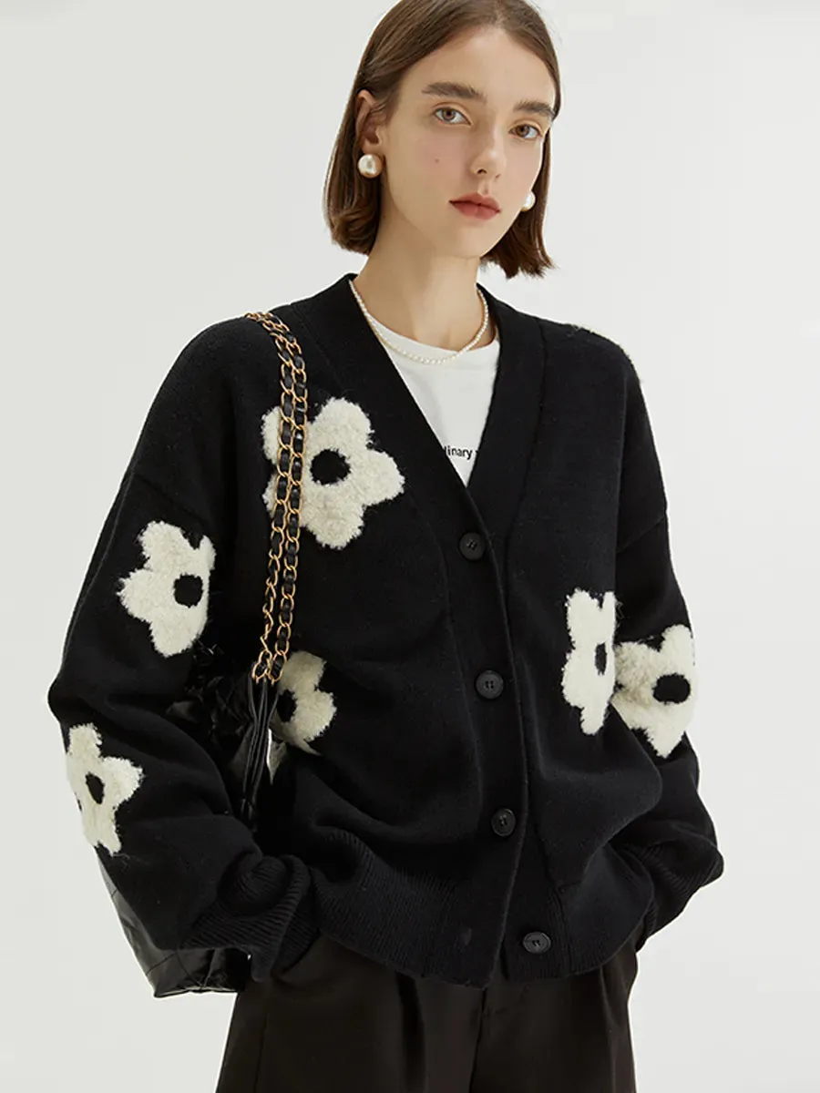 Vintage V-Neck Cardigan