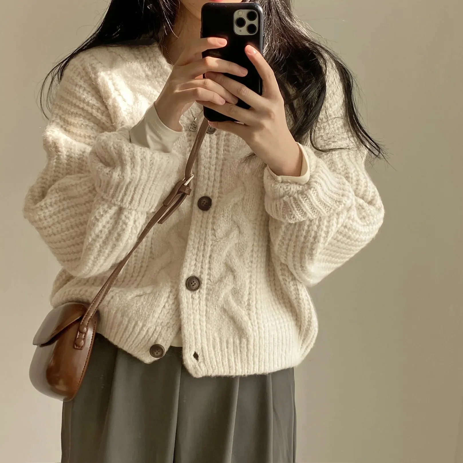 Vintage V-Neck Cardigan
